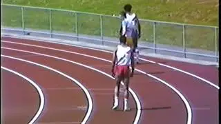 Gloucestershire Athletics Championships at Cheltenham 1986