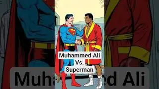 The Day Muhammad Ali KNOCKED OUT Superman! 🥊💥 #muhammedali #superman #comics #dcuniverse