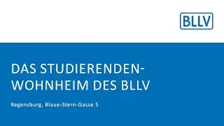 BLLV Studentenwohnheim Blaue-Stern-Gasse in Regensburg