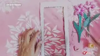 Diy waste material reuse craft ideas diy wallhaing// art is my passion 