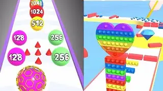 Master ball, fidget rush | all levels game play walkthrough