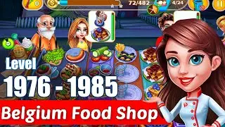 My Cafe Shop || Belgium Food Shop: (Truck 55, Levels 1976 to 1985)