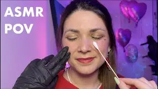 ASMR POV YOU ARE THE DOCTOR - Cranial Nerve Exam, German/Deutsch Medical Roleplay ft @edafoxxASMR