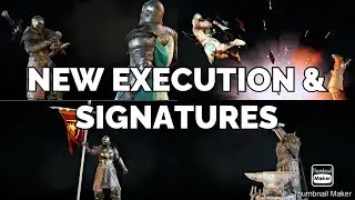New Execution and Signatures&ndash; For Honor Y4S4