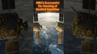 ISRO Achieves Milestone with Successful De-Docking of SpaDeX Satellites