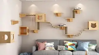 Vertical Play! 🧗 Cat Wall Shelves & Furniture Set Review