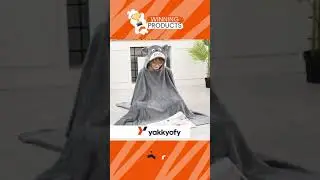🧸 Cartoon Animal Oversize Hoodie Blanket