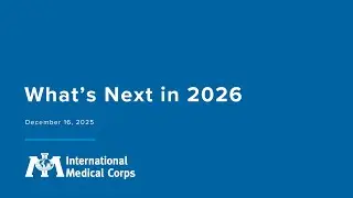 Humanitarian Aid: What’s Next in 2026