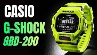 Casio G-Shock GBD-200 Review Completo - Fun&ccedil;&otilde;es, Conectividade e Performance