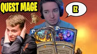 BEATING THIJS ON TURN 7 WITH NEW QUEST MAGE!
