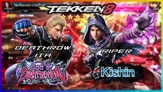 TEKKEN 8 Replays Stars - STEVE ( God of Destruction ) VS ZAFINA ( Kishin ) High Level Gameplay