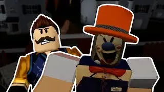 THE NEIGHBOR vs ICE SCREAM - ROBLOX Hello Neighbor Ice Scream