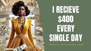 Manifest Money ($400) Every Day - Robotic Affirmations Song