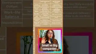 #shortvideo #shorts #difference #bigcompany #startup #smallbusiness