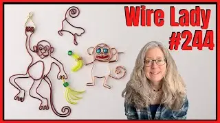 Making Monkey Pendants // Wire Lady TV Ep. 244 Livestream Replay