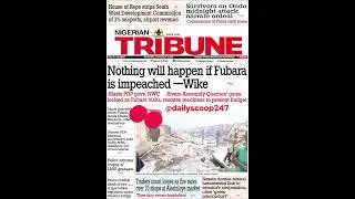 #FrontPage News Update -  Thursday March 13th, 2025 #headlines #news #nigeria #sports #247 #2025