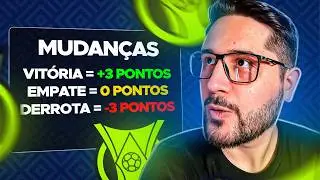 Eu MUDEI o REGULAMENTO do FUTEBOL BRASILEIRO...