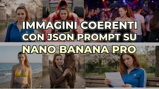 Il modo migliore per creare personaggi coerenti con la AI di Nano Banana Pro mediante prompt JSON