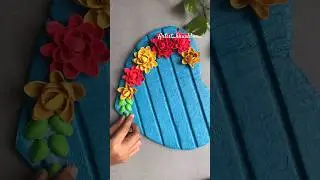 Pista shell wall hanging craft ideas | welcome wall hanging #youtubeshorts #shorts #pistashell #diy