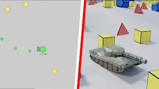 Diep.Io Tanks reimagined as 