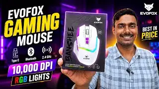 EvoFox Banshee Gaming Mouse Unboxing & Review | Best Budget Wireless Gaming Mouse 🔥