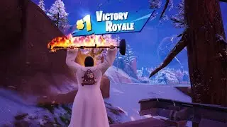 *NEW* JACKET ON KIM KARDASHIAN SKIN IN FORTNITE PS5 + A VICTORY ROYALE WIN! (SOLO)