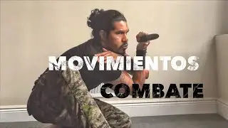 Movimientos con cuchillo. T&aacute;cticas militares combate cuerpo a cuerpo.