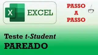 Comparação de amostras PAREADAS - Teste t de Student