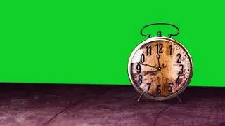 Jam weker green screen
