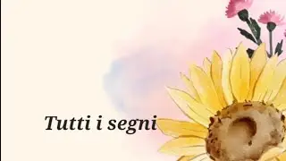 TUTTI I SEGNI: cosa ti direbbe?
