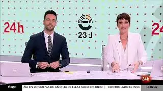 Canal 24 Horas - Edition sp&eacute;ciale #23JRTVE Elections 2023 (10h, g&eacute;n&eacute;rique et titres)