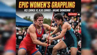 EPIC Women's Grappling: Red Corner vs Blue Corner | Insane Showdown 🤼&zwj;♀️
