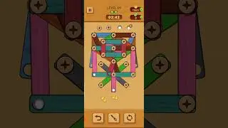 Woodle Level 69 - Wood Screw Puzzle Level 69