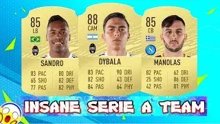 MOST INSANE 300K SQUAD BUILDER FIFA 20! | FIFA 20 300K SERIE A TEAM!!