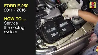 Как обслуживать систему охлаждения на Ford F-250 Super Duty 2011–2016 годов выпуска