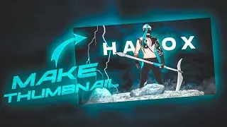 How to make thumbnail like rouk ff🔥-flem R ||how to edit thumbnail rouk ff✨