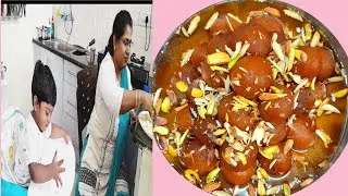 Manju magic masala,Diwali sweet/gulab Jamun stuffed with plums .