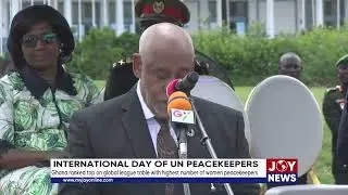 International Day of UN Peacekeepers: Ghana ranked top on global league table