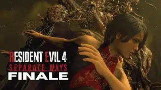 SEPARATE WAYS DLC (RE4 REMAKE) Walkthrough Gameplay Part 7 (JP/ENG) - Final Chapter (FULL GAME)