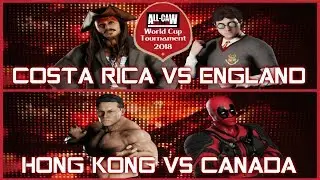 All-CAW Wrestling World Cup - Harry Potter vs Jack Sparrow, Deadpool vs Fei Long