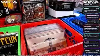 LIVE Vinyl Record Sale (Thursday, 02/12/2026)