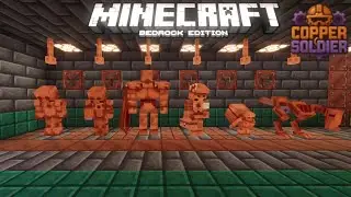 COPPER SOLDIER ADDON SPOTLIGHT | MINECRAFT BEDROCK 1.21 
