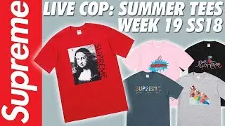 LIVE COP: MONA LISA TEE! WEEK 19 SS2018!