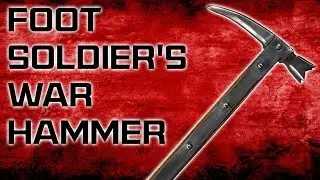 AH-4125 Foot Soldier's War Hammer from Medieval Collectibles