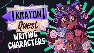 How to write a protagonist for your webcomic || Krayon Quest! | 2