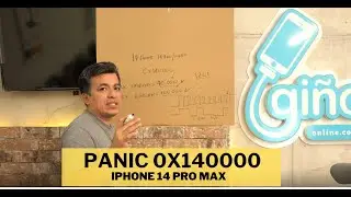 iPhone se reinicia solo. Panic full 0x140000. iPhone 14 Pro max estudio de panic full