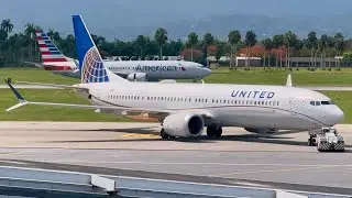 MIRA COMO DESPEGAN, LLEGAN Y OPERAN LOS AVIONES EN EL AEROPUERTO INTERNACIONAL DEL CIBAO | #airport