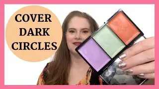 HOW TO COVER DARK CIRCLES Using Orange Color Corrector