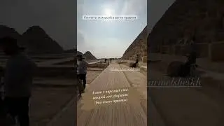 Второй год чисто у пирамид в Каире #экскурсиившармэльшейх