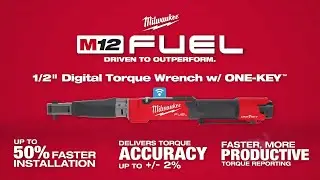 Milwaukee&reg; M12 FUEL&trade; Digital Torque Wrench w/ ONE-KEY&trade;